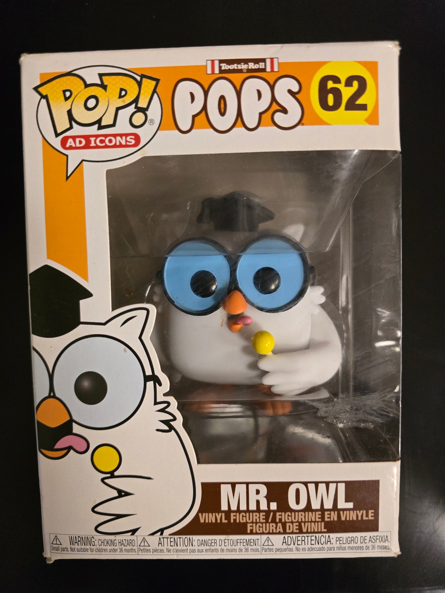 Funko-Pop! Tootsie Roll Mr. Owl #62