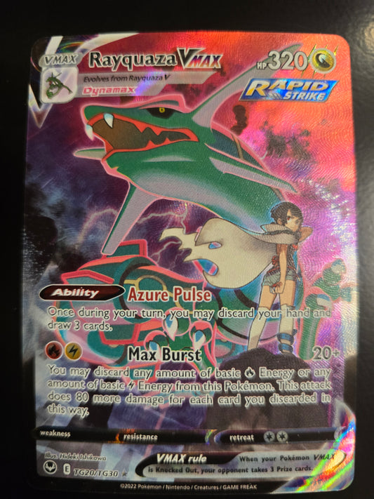 Rayquaza VMAX TG20/TG30 Silver Tempest Trainer Gallery Holofoil NM