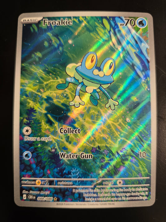 Froakie 088/086 Chaos Rising Holofoil NM