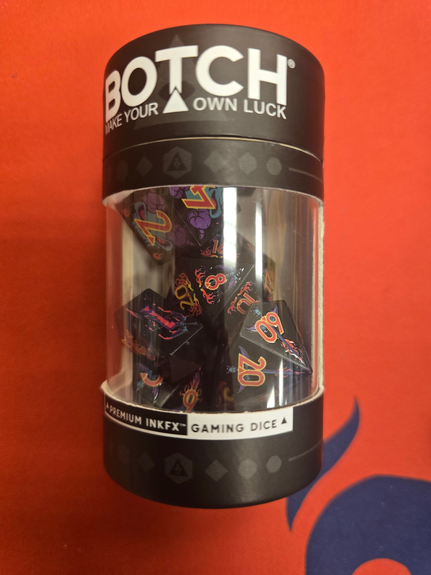 Botch Make Your Own Kuck 7- Set Dice Infernal Might