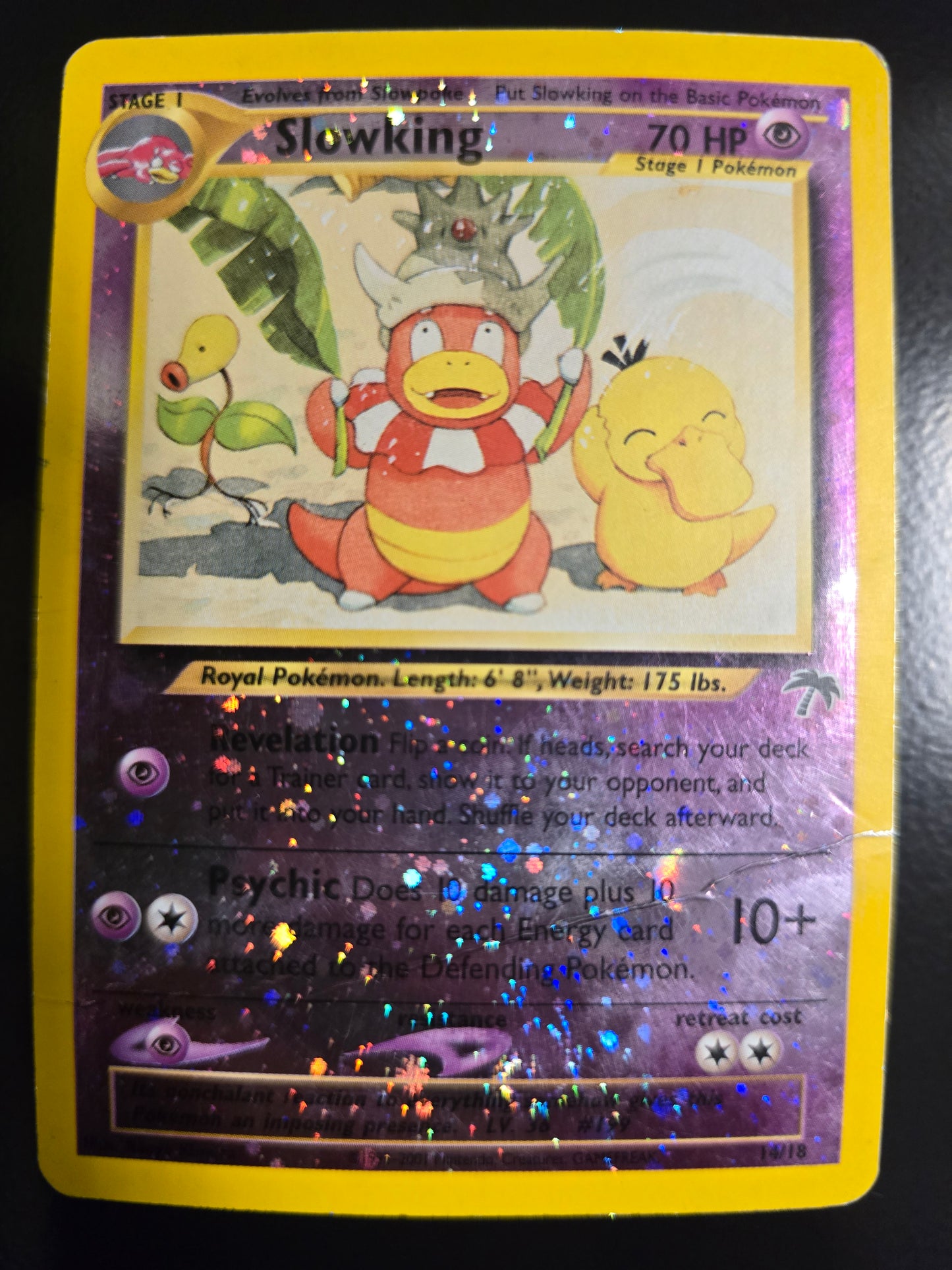 Slowking 14/18 Southern Islands Reverse Holofoil HP