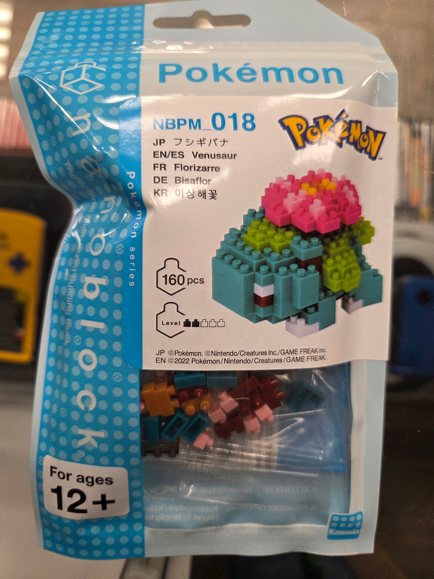 Nanoblock Pokemon Venusaur