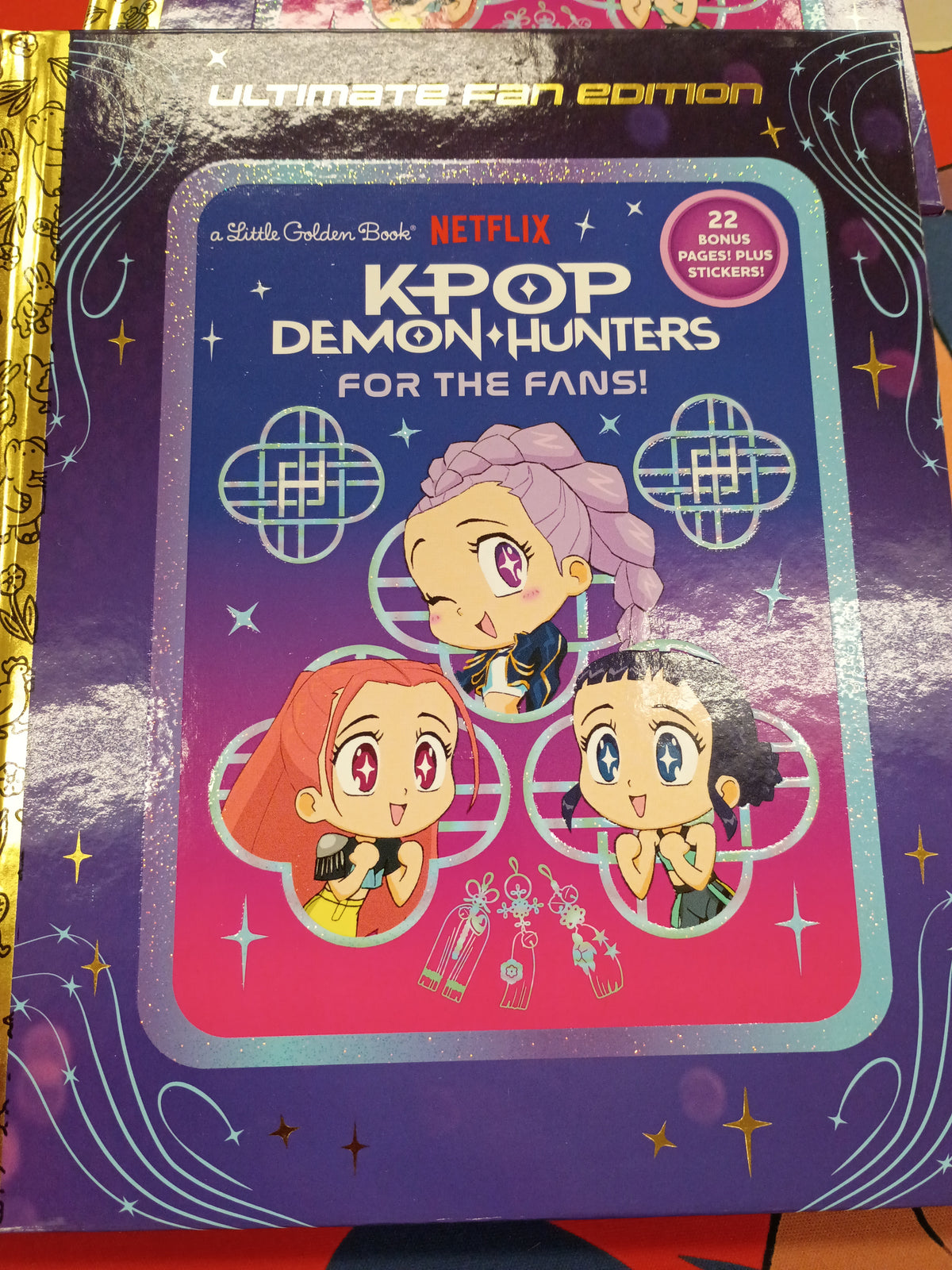 Little Golden Books K-pop Demon Hunters For the Fans Ultimate Fan edition Book