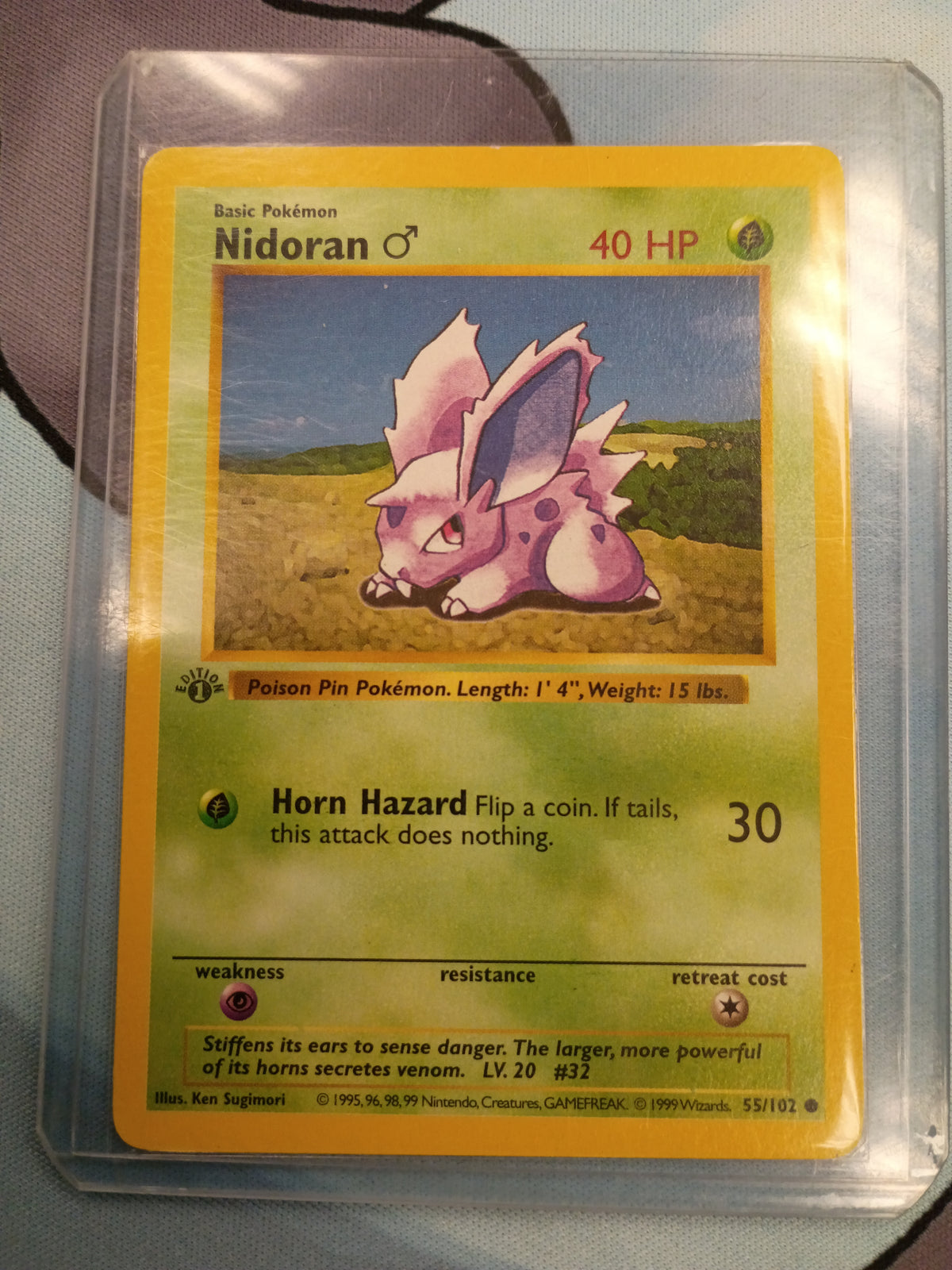 Nidoran (First Edition) 55/102 LP