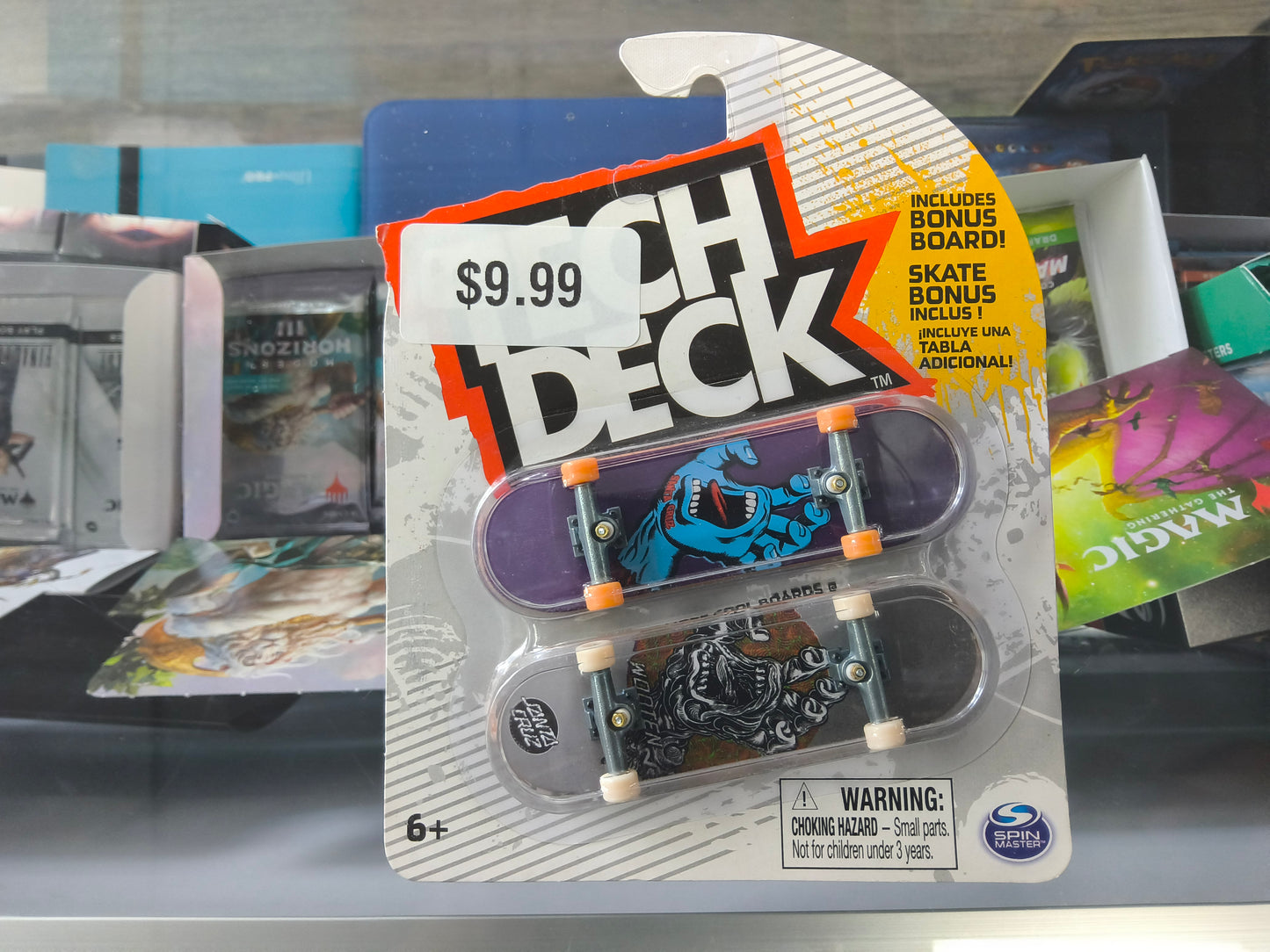 Tech Deck With Bonus Board