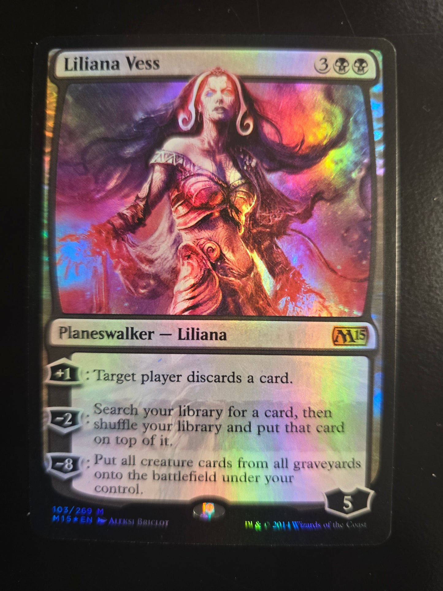 Liliana Vess 103/269 M Magic 2015 Foil NM