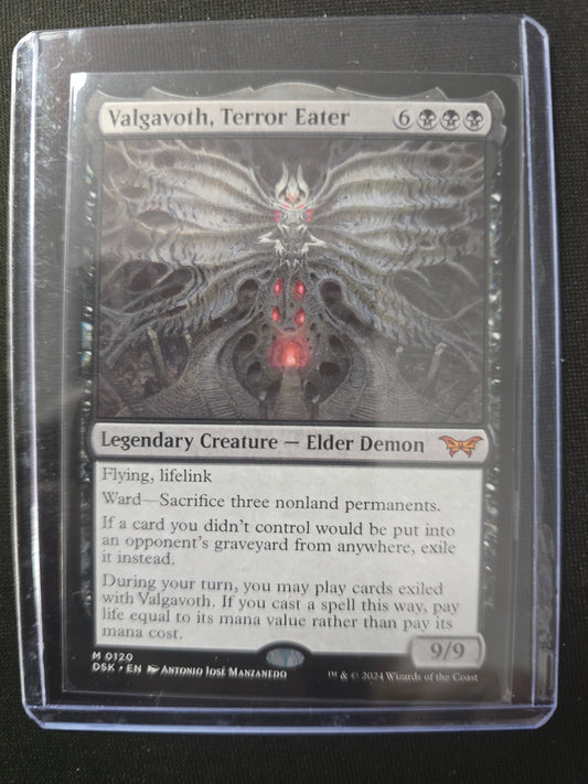 Valgavoth, Terror Eater M 0120 Duskmourn: House Of Horror Normal NM