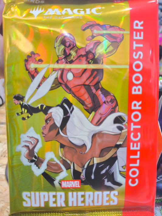 MTG Marvel Super Heroes Collector Booster (Single Pack)