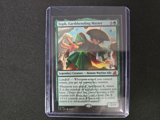 Toph, Earth bending Master M 0145 Avatar: The Last Airbender: Eternal-Legal Normal NM