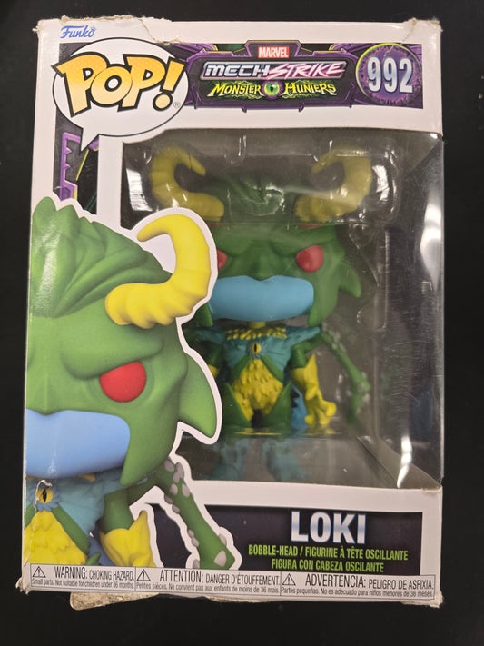 Funko-Pop! Marvel Mech Strike Monster Hunters Loki #992