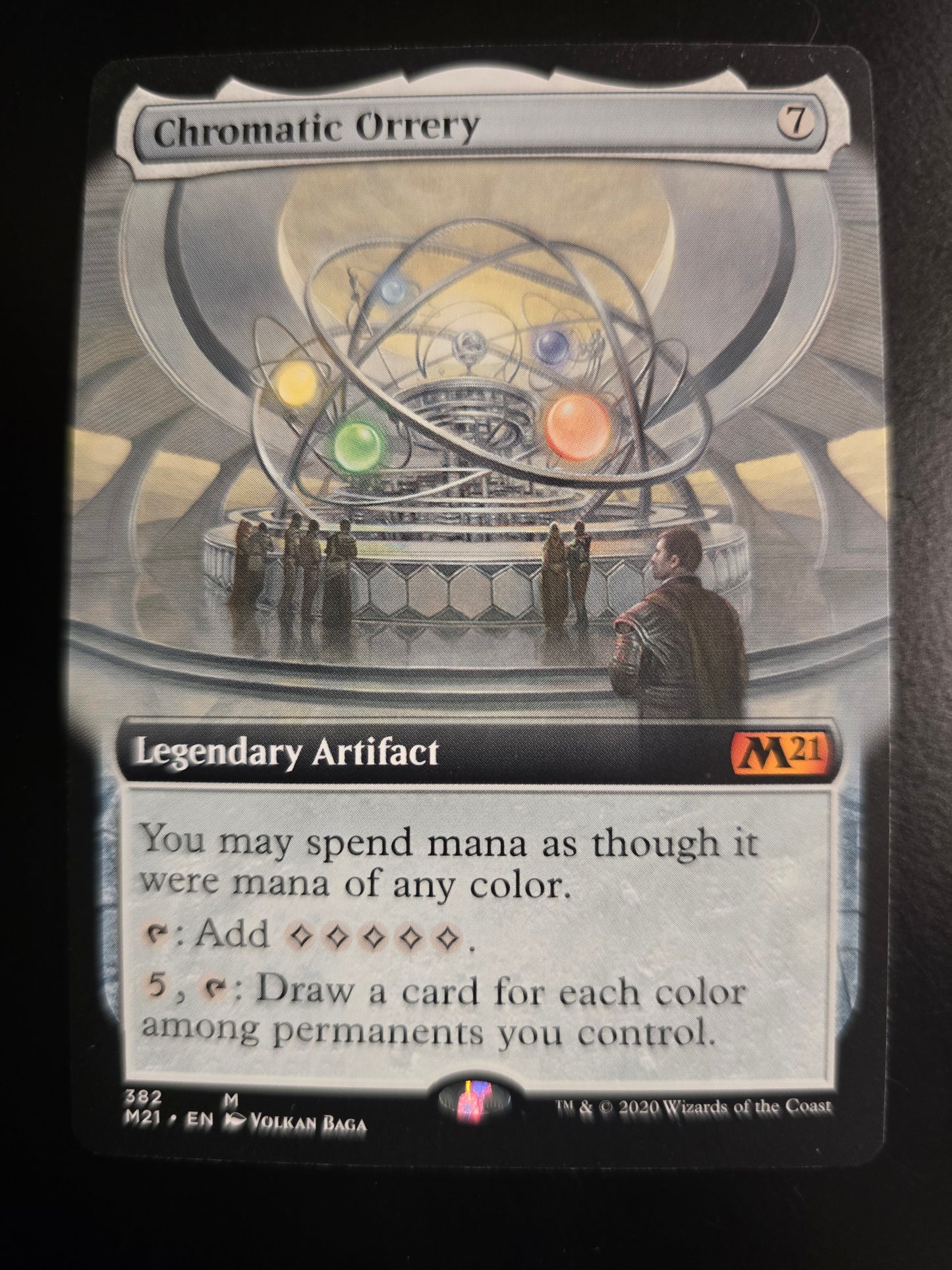 Chromatic Orrey 382 M Core Set 2021 Extended Art Normal NM