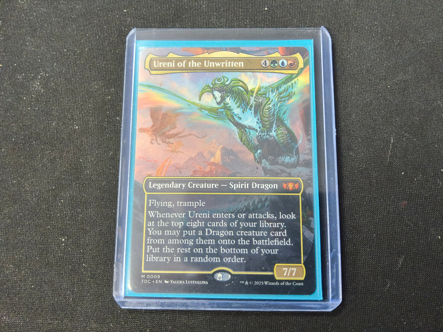 Ureni Of The Unwritten M 0009 Commander: Tarkir: Dragonstorm Borderless NM