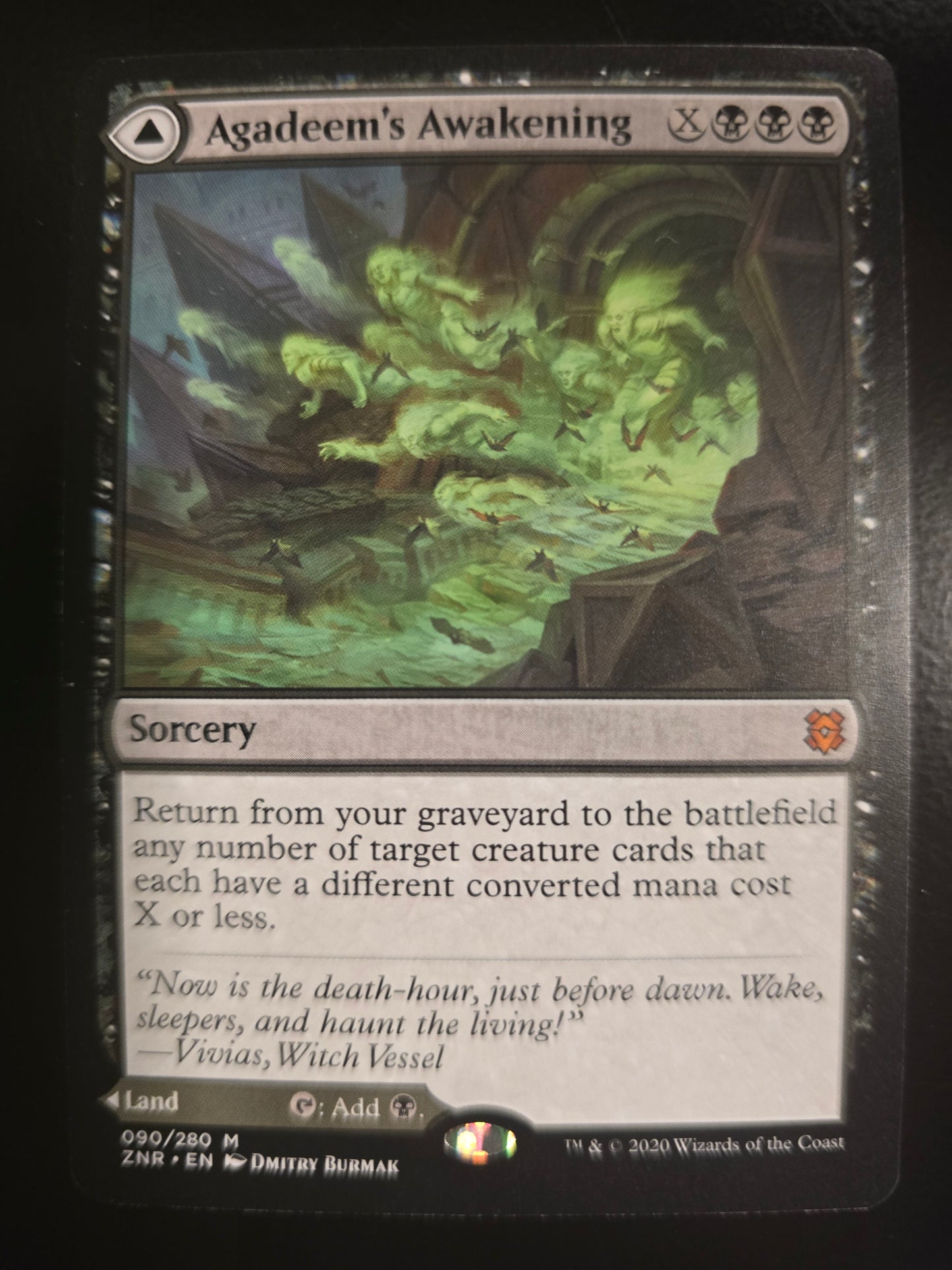 Agadeem's Awakening 090/280 M Zendikar Rising Normal NM