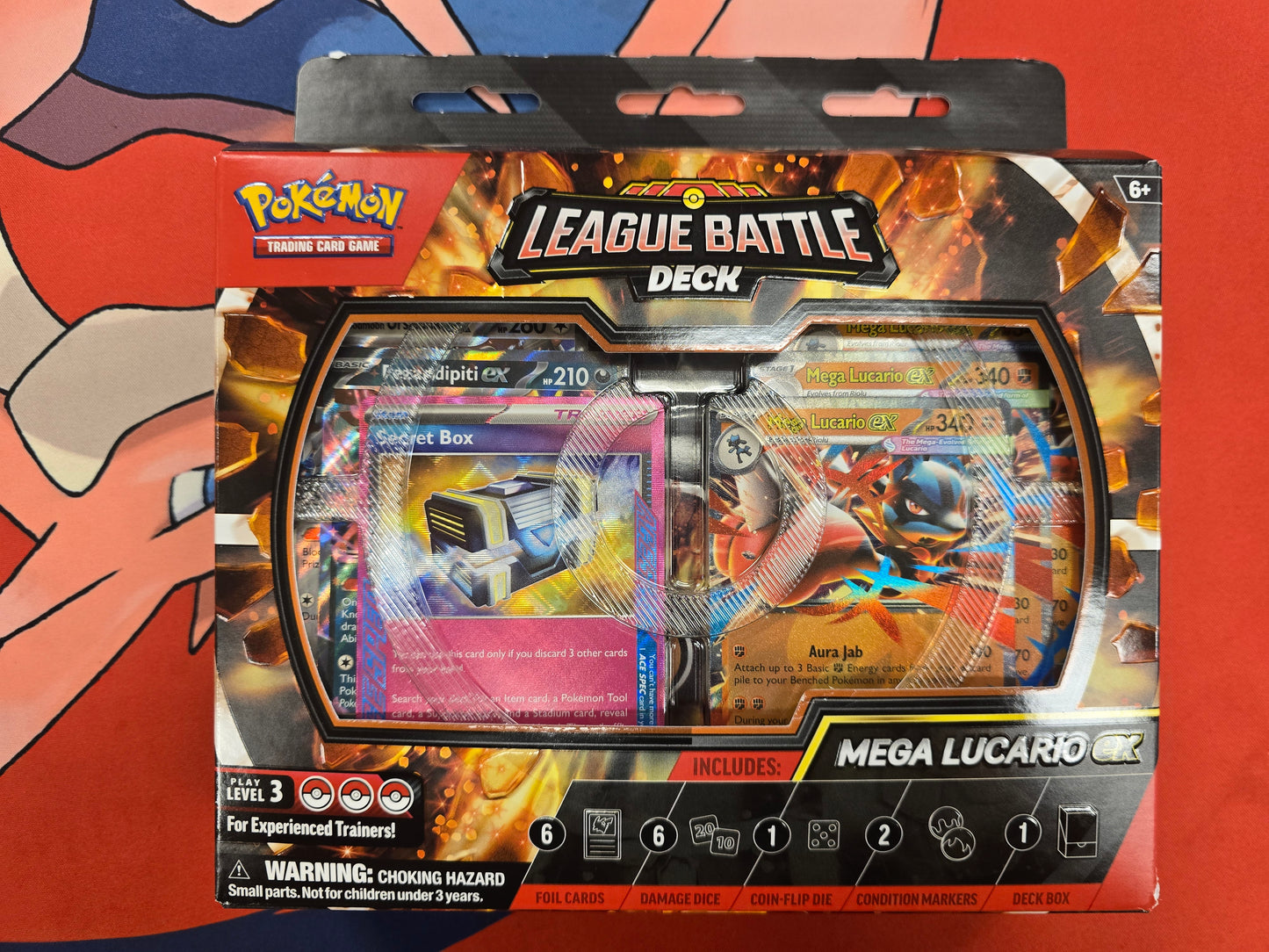 Pokemon League Battle Deck Mega Lucario Ex