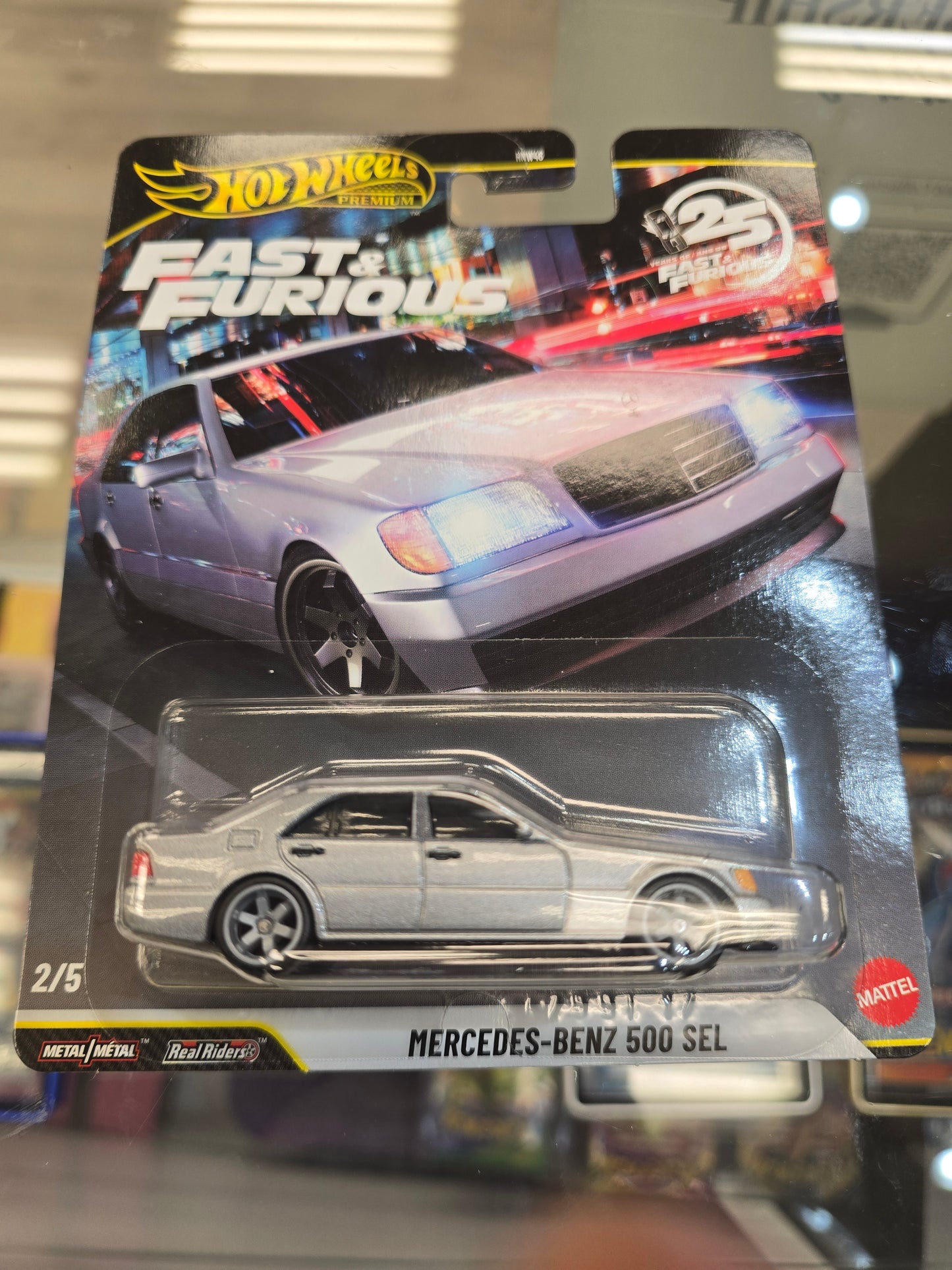 Hotwheels Premium Fast & Furious Mercedes-Benz 500 Sel