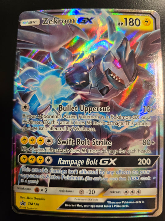 Zekrom GX SM138 SM Promos Holofoil NM