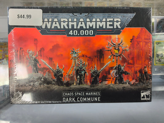 Warhammer 40K Chaos Space Marines Dark Commune Minis