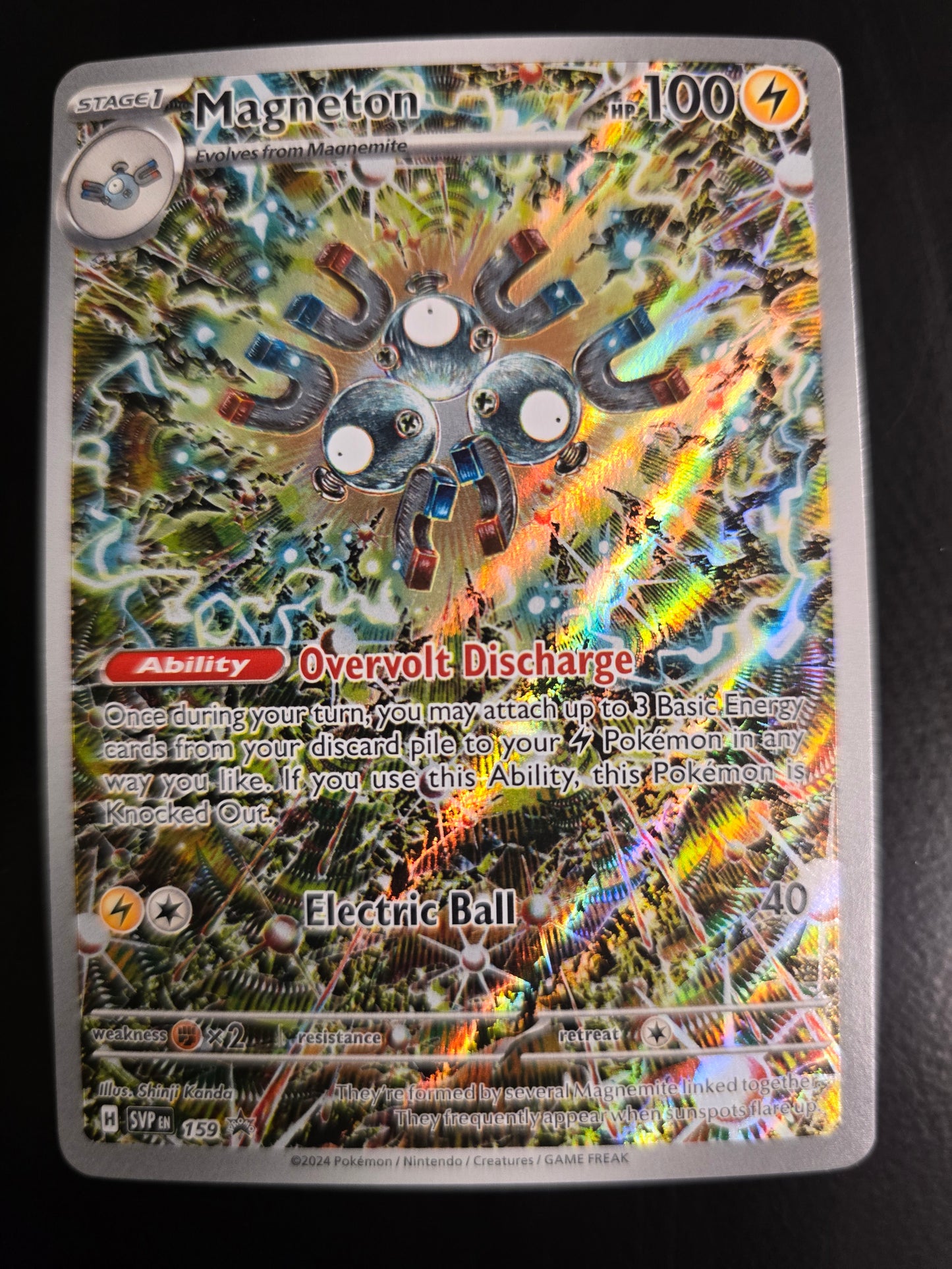 Magneton 159 Scarlet & Violet Promo Cards Holofoil NM