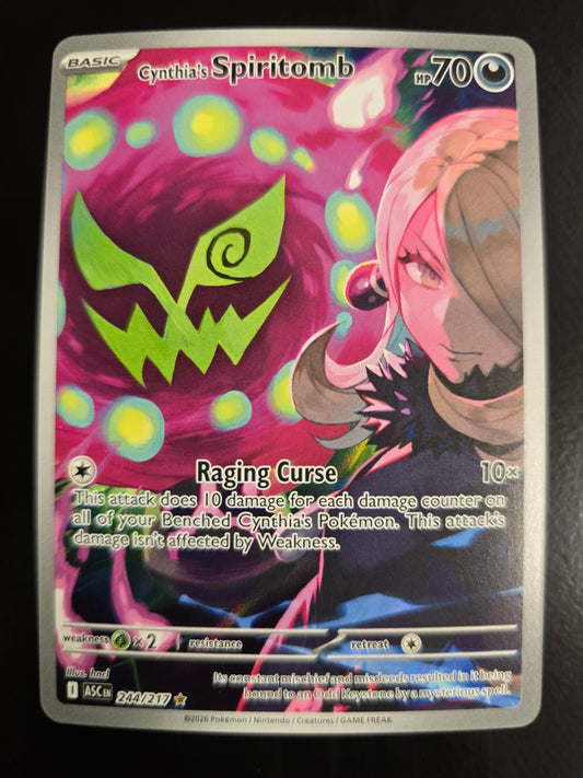 Cynthia's Spiritomb 244/217 Ascended Heroes Holofoil NM