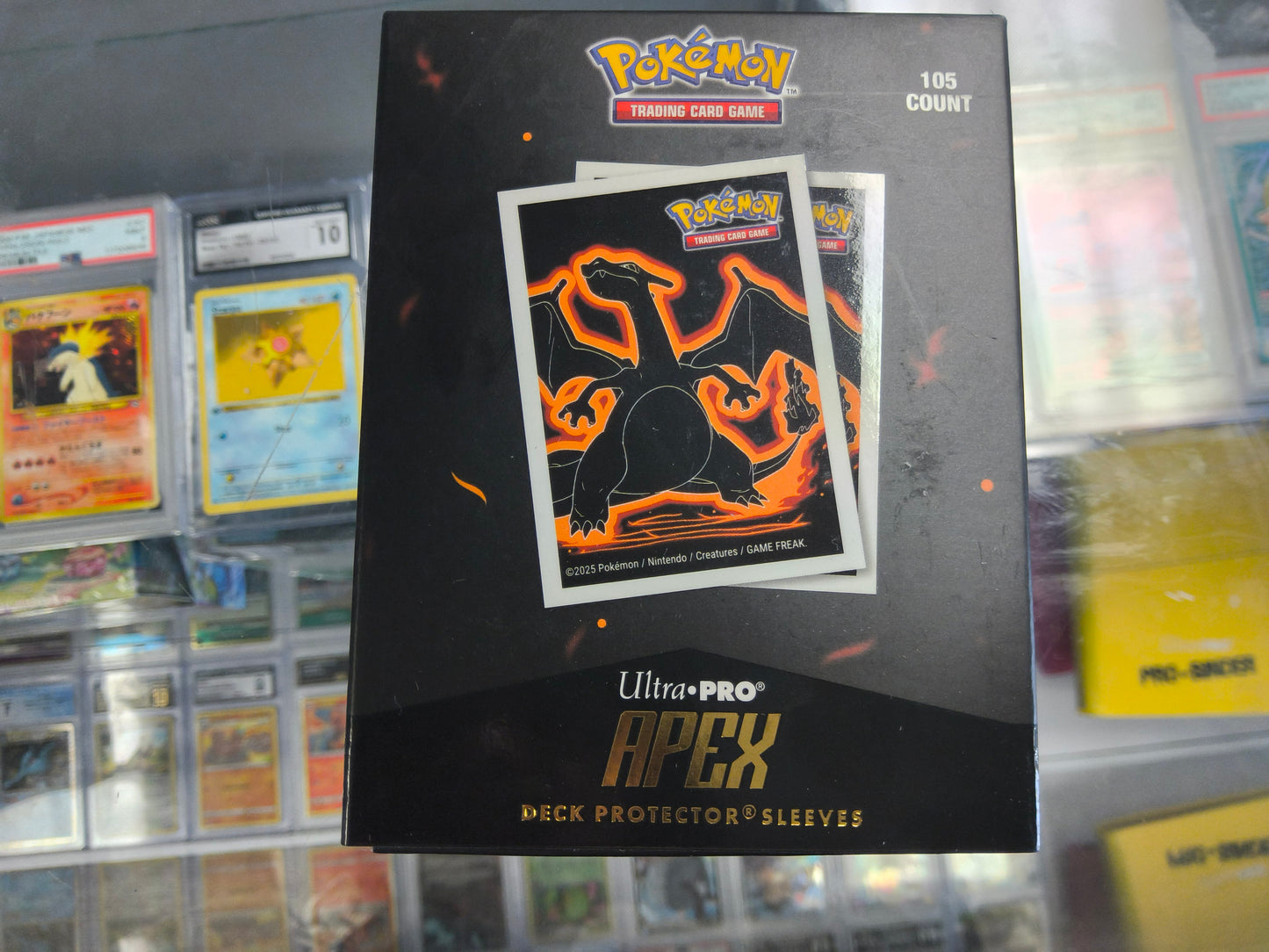 Pokemon Ultra Pro Apex Deck Protector Sleeves 105pcs Charizard