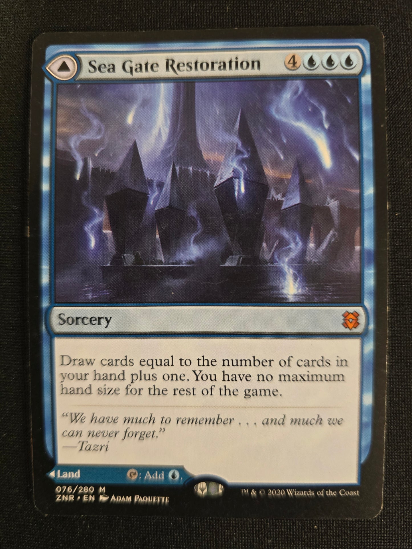 Sea Gate Restoration 076/280 M Zendikar Rising Normal NM