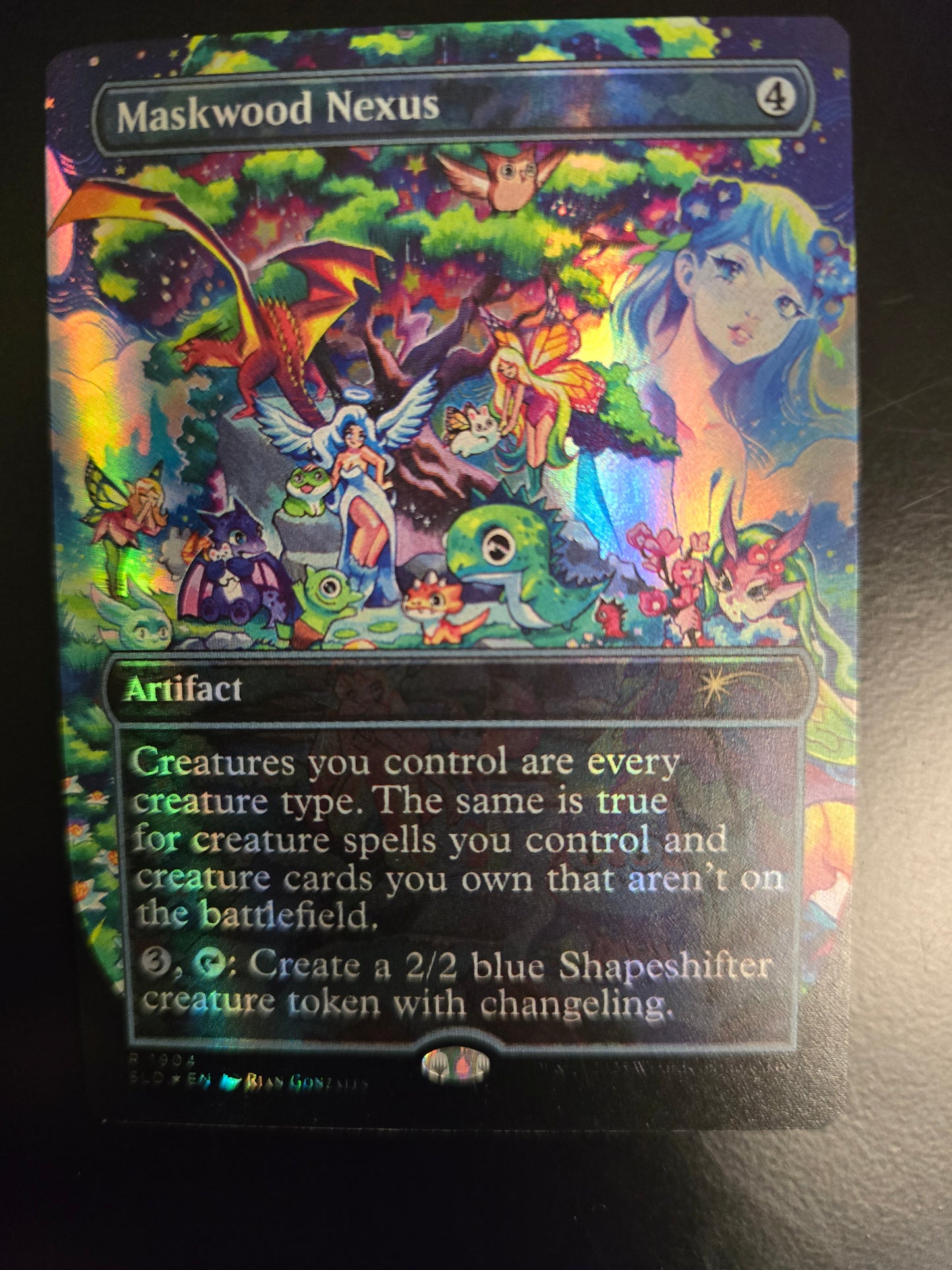 Maskwood Nexus R 1904 Secret Lair Drop Series Double Rainbow Foil NM