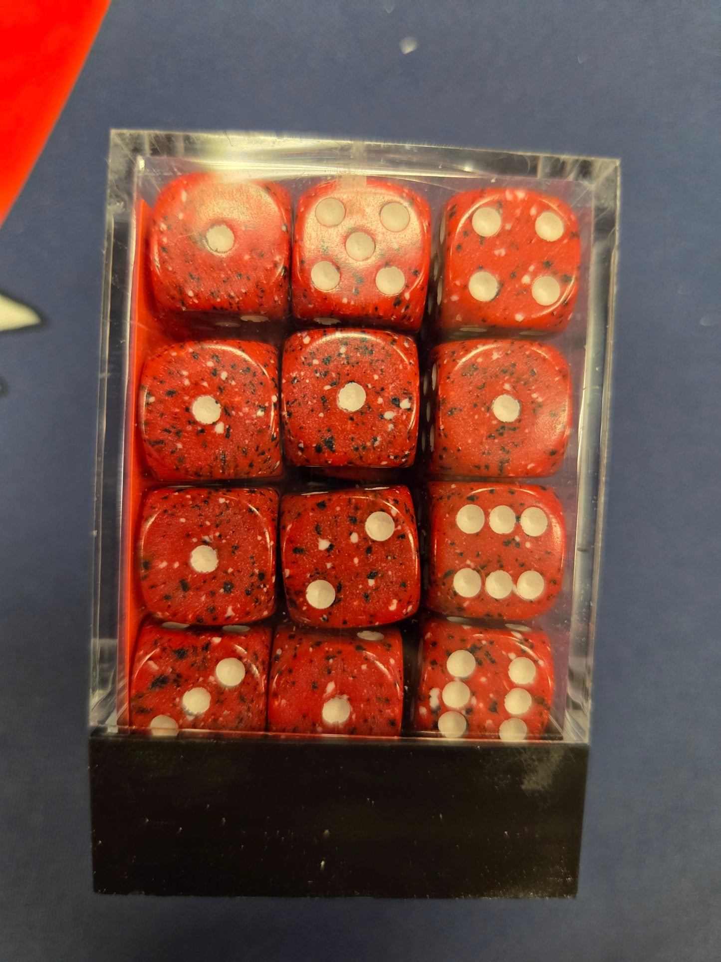 Chessex Speckled Lava Stone set of 36 12mm D6