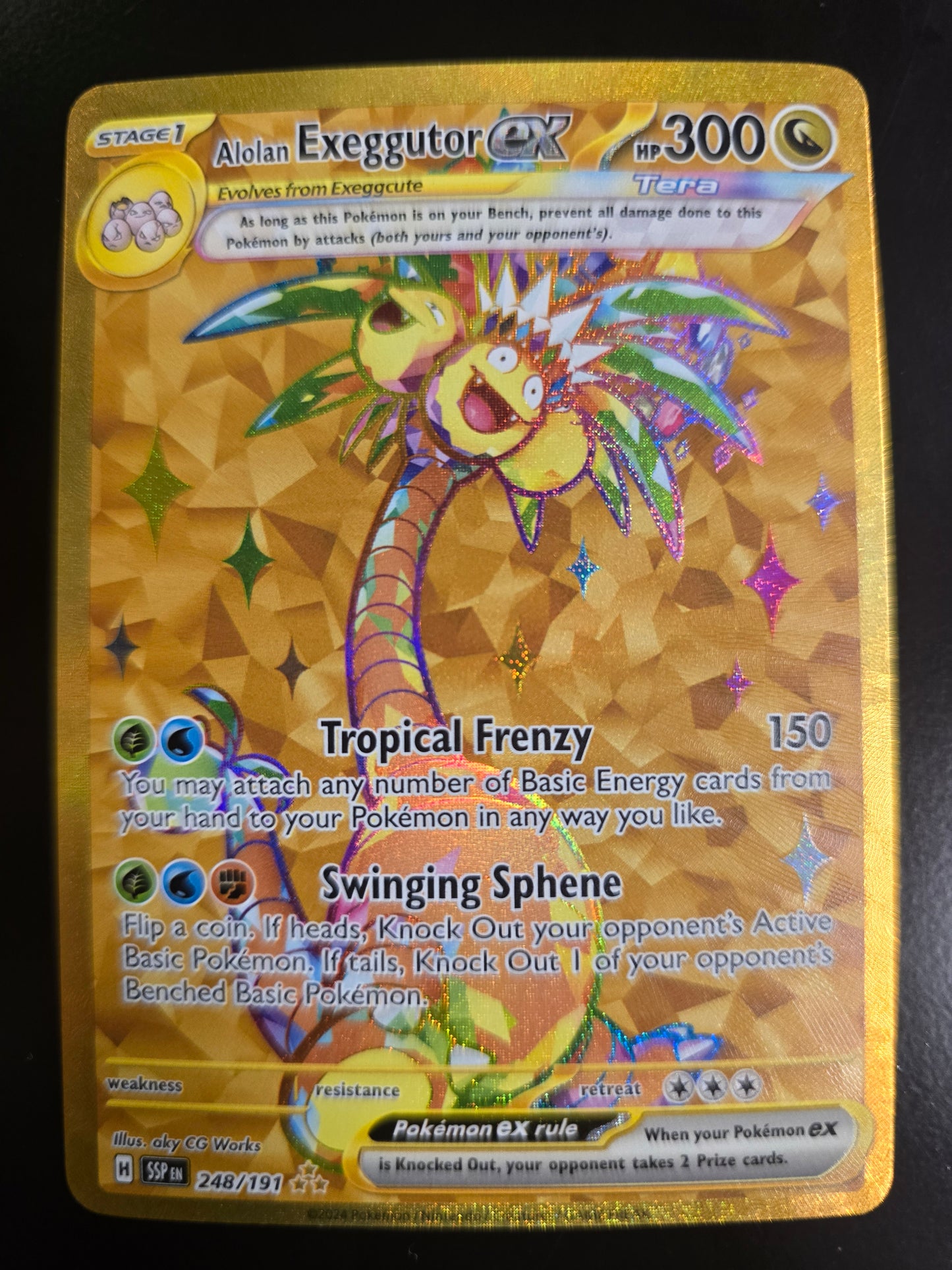 Alolan Exeggcutor 248/191 Surging Sparks Holofoil NM