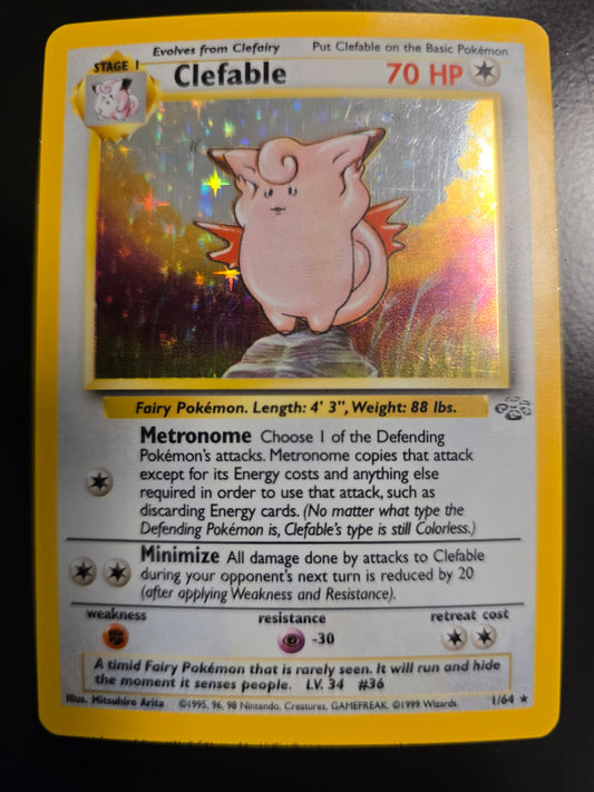 Clefable 1/64 Jungle Unlimited Holofoil NM