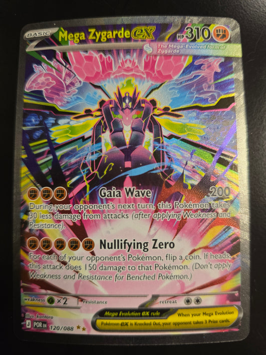 Mega Zygarde Ex 120/088 Perfect Order Holofoil NM