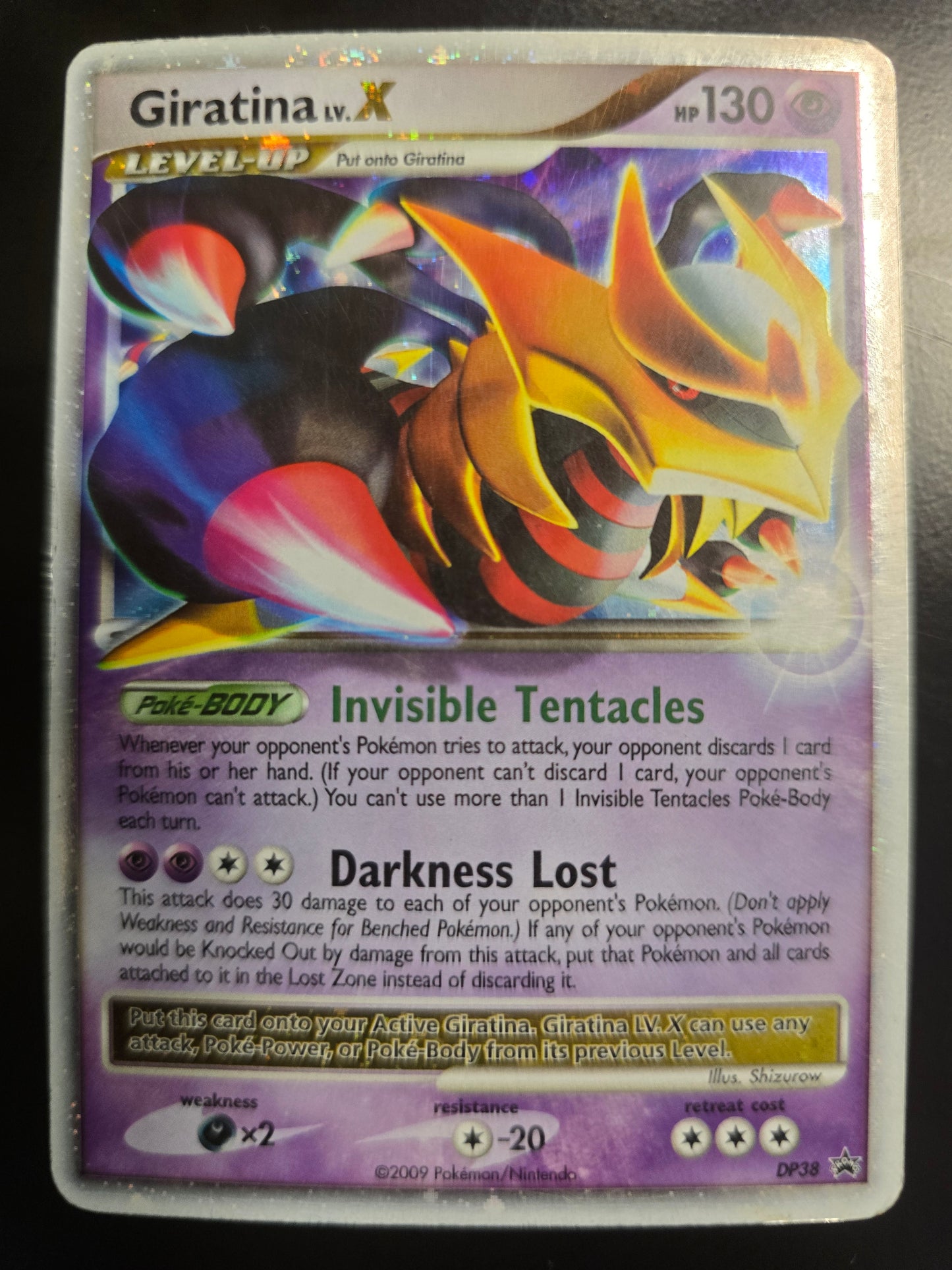 Giratina Lv. X DP38 Diamond & Pearl Holofoil MP