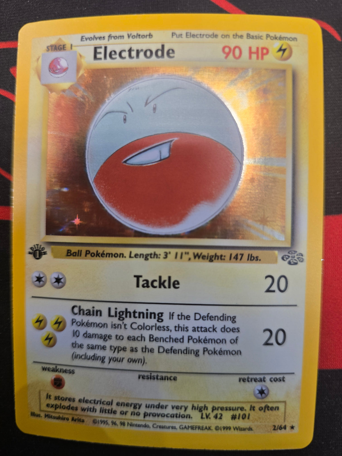 Electrode 2/64 Holofoil NM