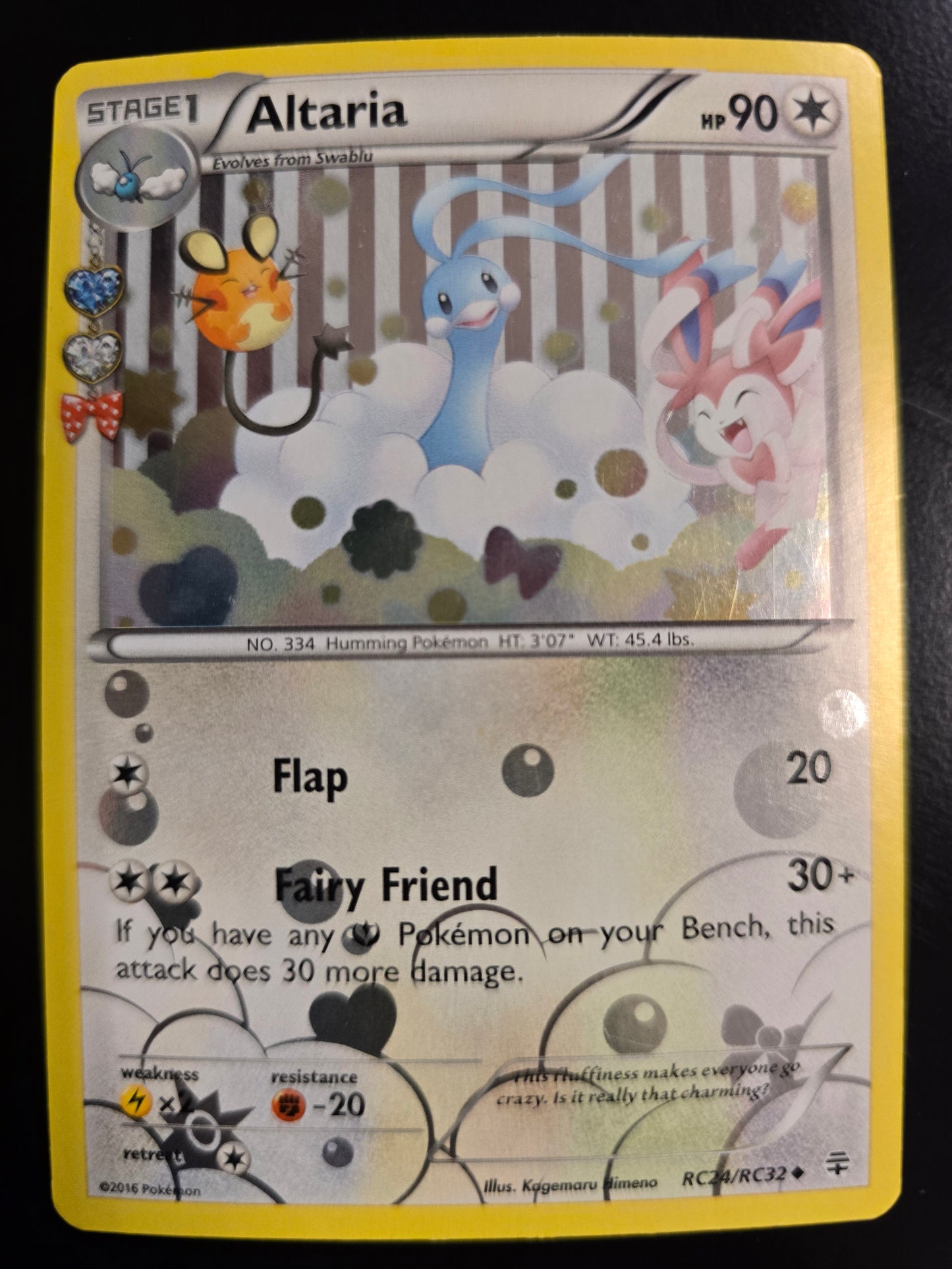Altaria RC24/RC32 Generations: Radiant Collection Holofoil NM