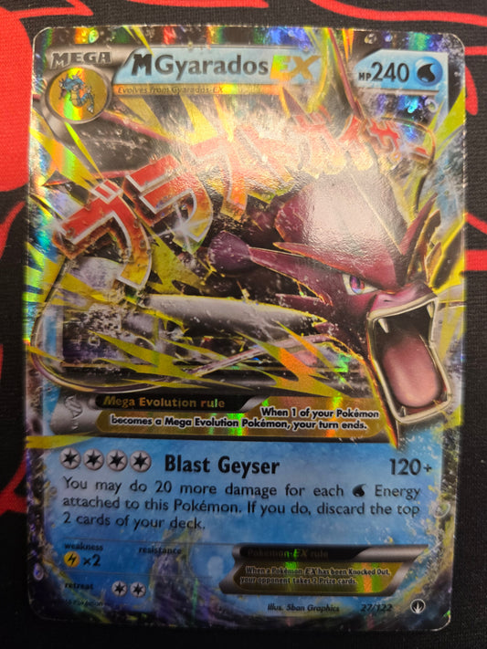 M Gyarados Ex 27/122 Holofoil LP