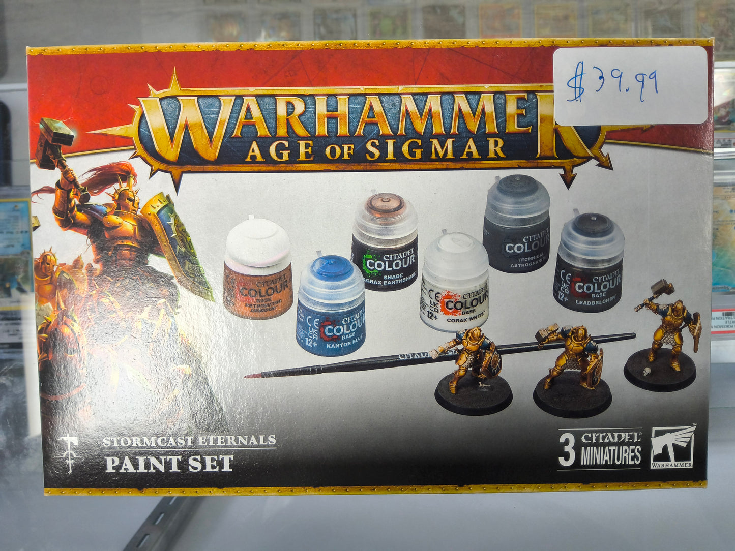 Warhammer Age Of Sigmar Stormcast Eternals Paint Set