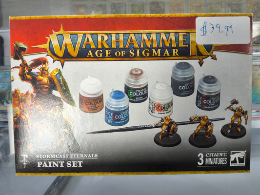 Warhammer Age Of Sigmar Stormcast Eternals Paint Set