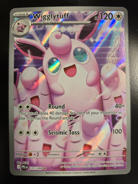 Wigglytuff 105/094 Phantasmal Flames Holofoil NM