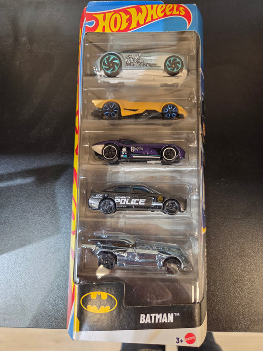 HotWheels DC Batman 5 car collection