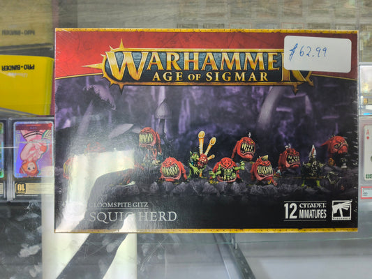 Warhammer Age Of Sigmar Gloomspite Gitz Squig Herd Minis