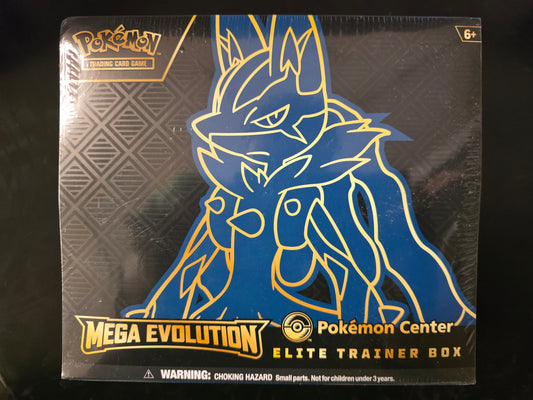 Pokemon Mega Evolution Lucario Pokemon Center Elite Trainer Box