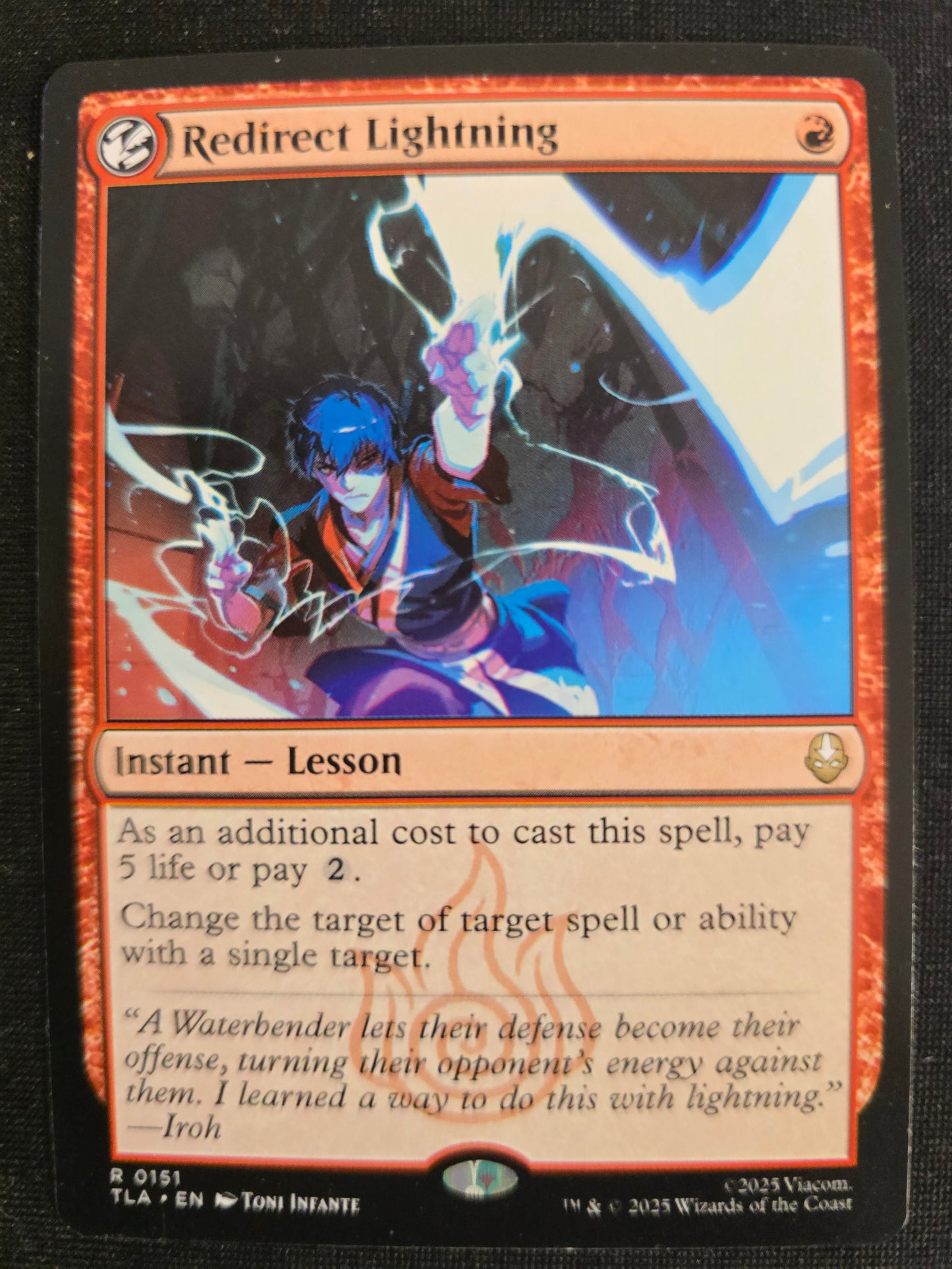 Redirect Lightning R 0151 Avatar: TLA Normal NM