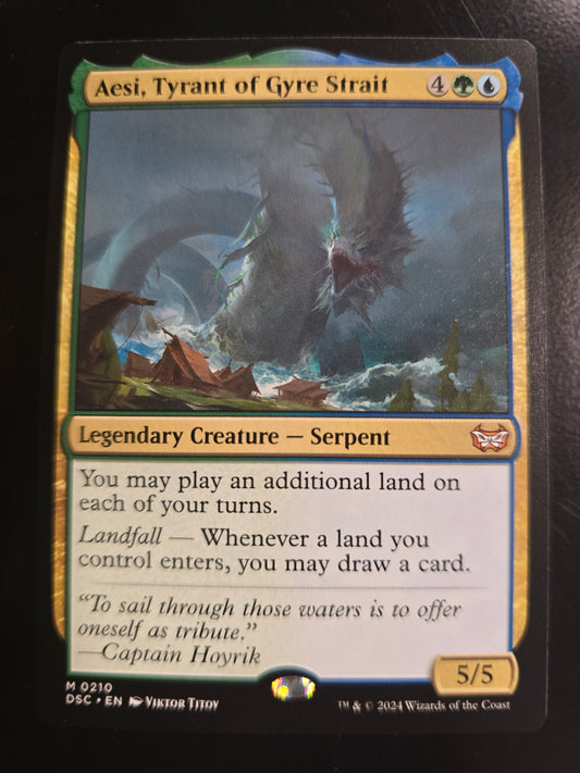 Aesi, Tyrant Of Gyre Strait M 0210 Duskmourn Com Normal NM