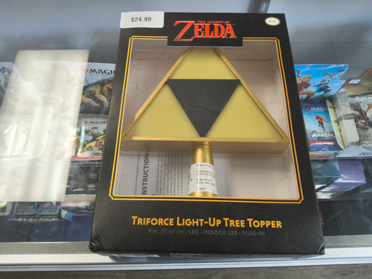 The Legend Of Zelda Triforce Light-Up Tree Topper