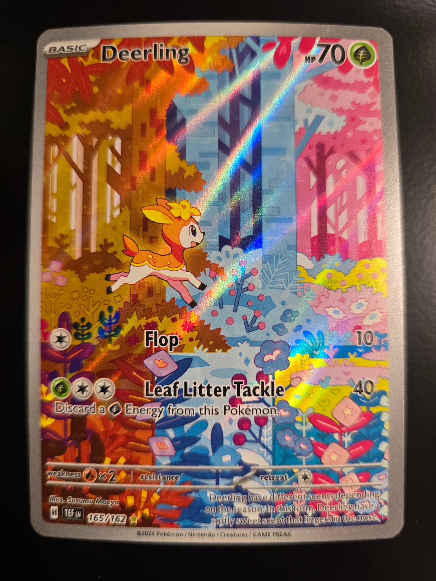 Deerling 165/162 Temporal Forces Holofoil NM