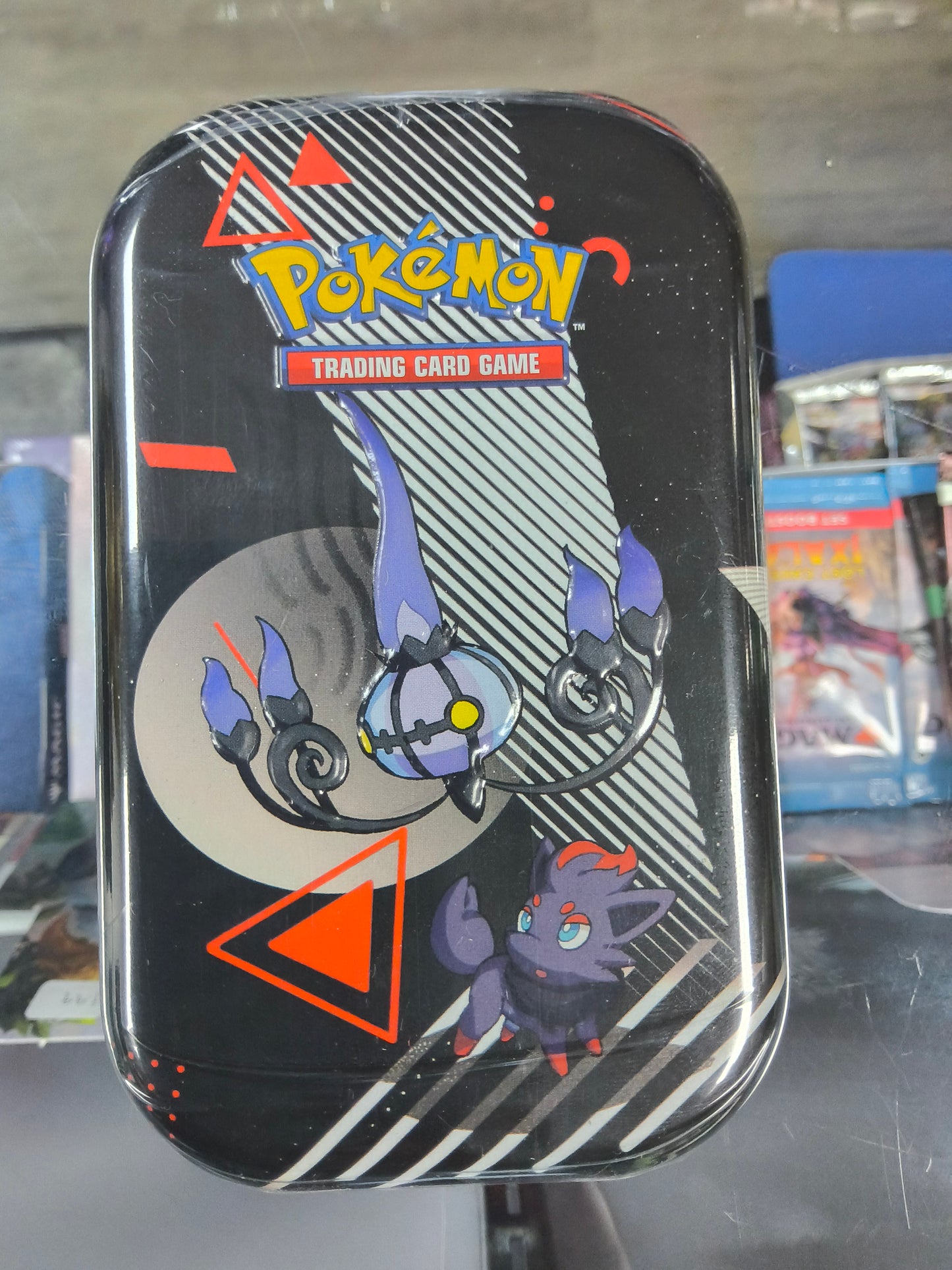 Black Bolt & White Flare Mini Tin