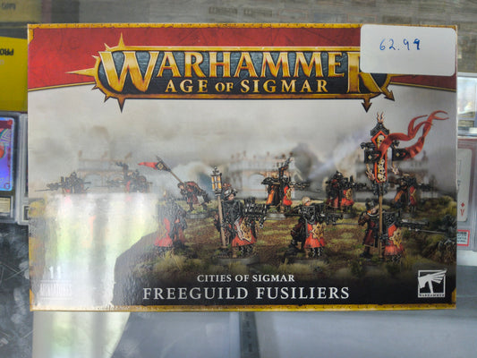Warhammer Age Of Sigmar Cities Of Sigmar Free Guild Fusiliers Minis