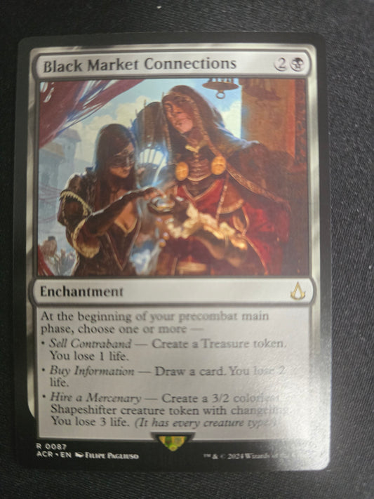 Black Market Connections R 0087 Universes Beyond: Assassin's Creed Normal NM