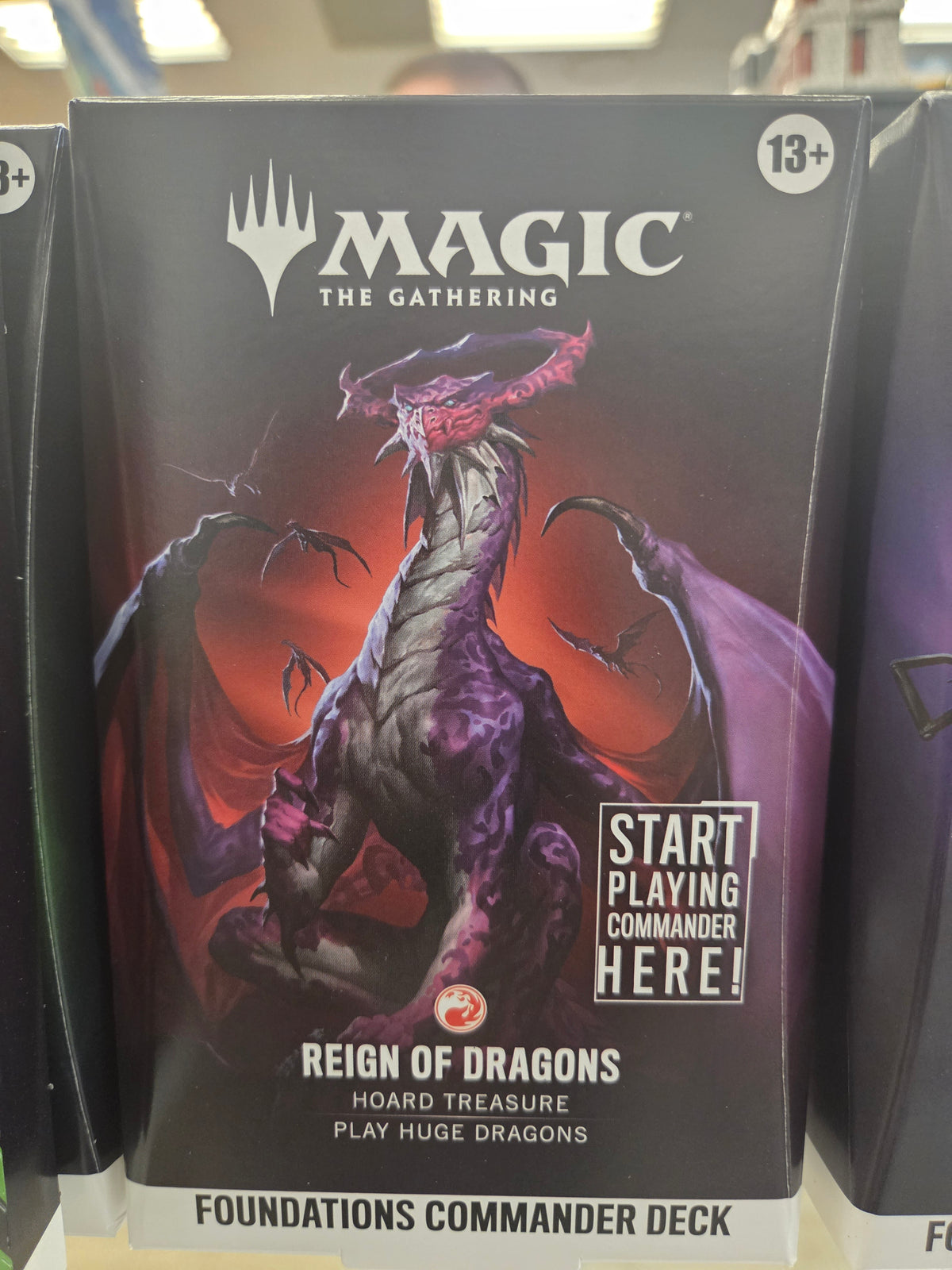 Magic the Gathering Foundations Commander Deck: Reign of Dragons