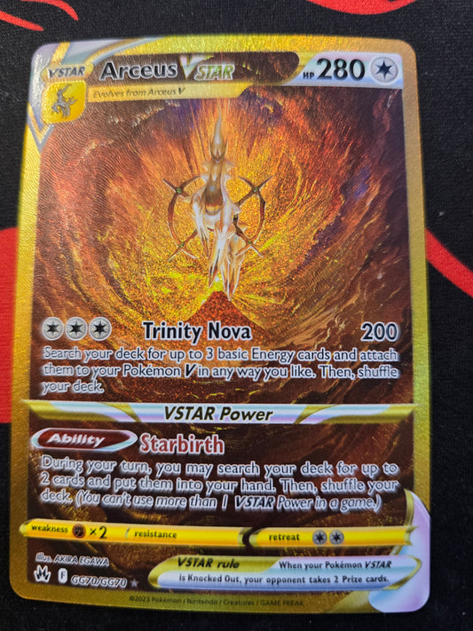 Arceus VSTAR GG70/GG70 CZ: GG Holofoil NM