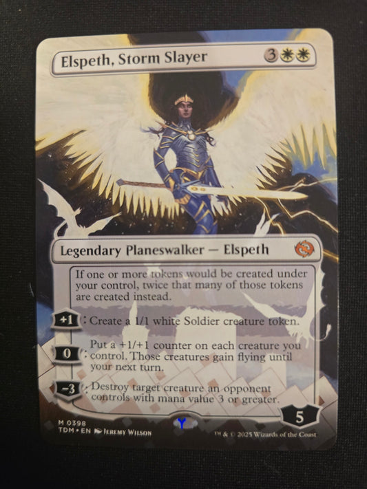Elspeth, Storm Slayer M 0398 Tarkir: Dragonstorm Borderless Normal NM